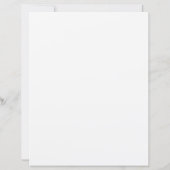 Bill Payment Tracker Template (Back)