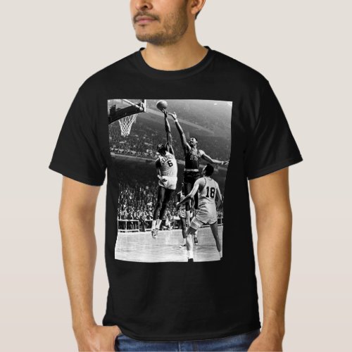 Bill Russell Basketball T_Shirt