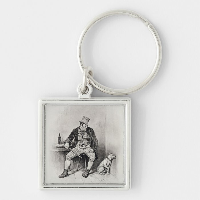 Bill Sykes and his dog, 'Charles Dickens A G Keychains