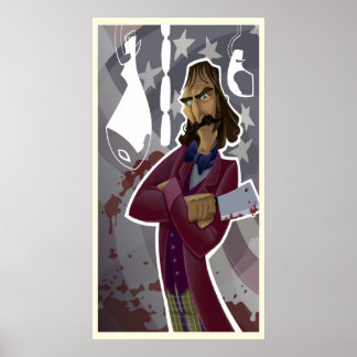 Bill "The Butcher" Cutting Poster