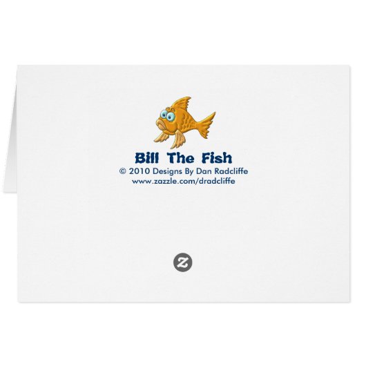 Bill The Fish (Back Horizontal)