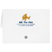Bill The Fish Cards (Back Horizontal)