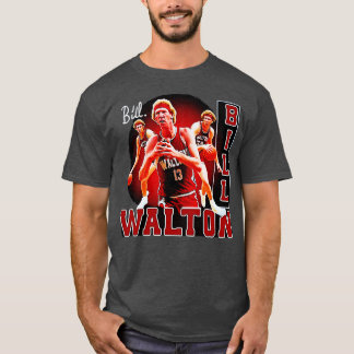Bill Walton BasketballSignature Vintage Retro 80s T-Shirt