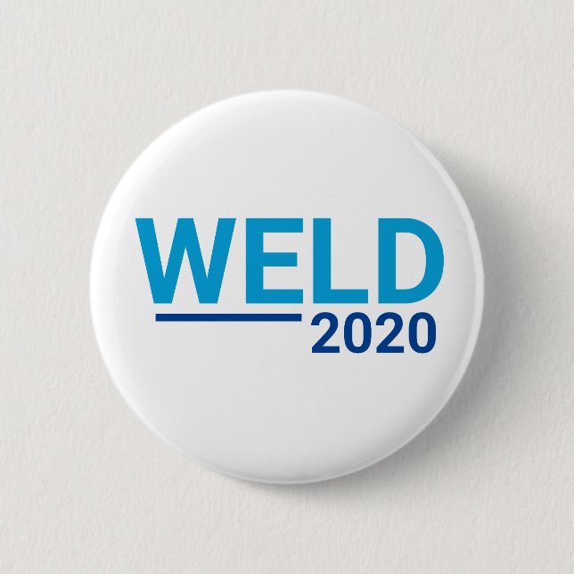 Bill Weld 2020 Button (Front)