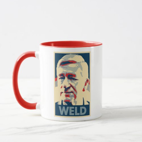 Bill Weld Poster Political Parody Mug