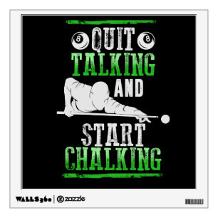 Billard Style Wall Sticker