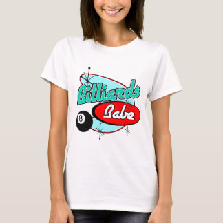 Women's Billiards T-Shirts | Zazzle