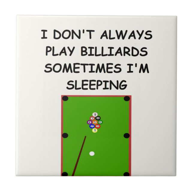 billards tile (Front)