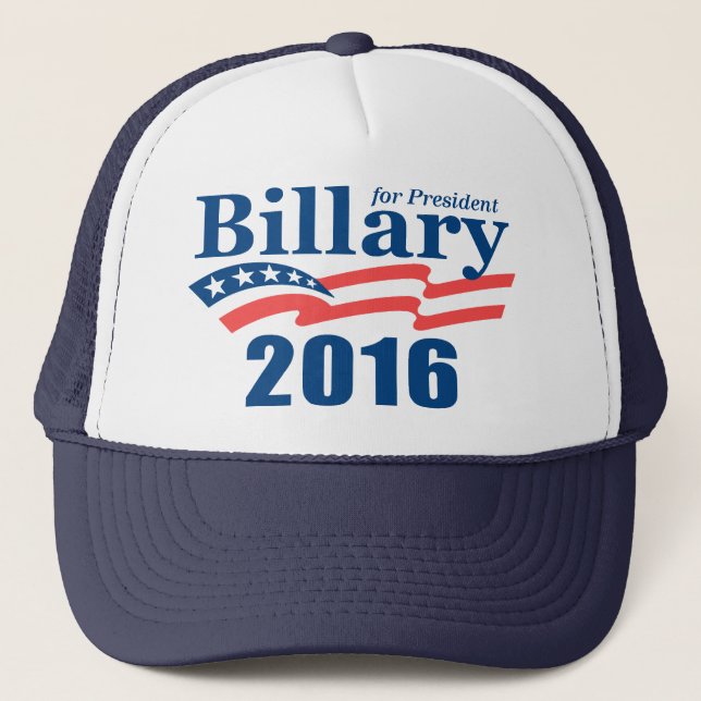 Billary 2016 trucker hat (Front)