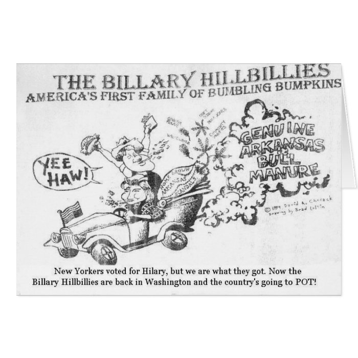 Billary Hillbillies Cards