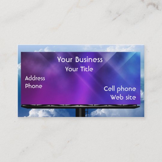 Billboard Business Card