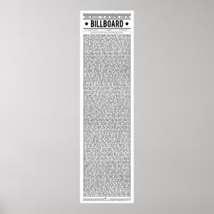 Billboard of 1000 movies to see before you die poster