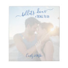 Billets Doux and Things to Do Custom Square Photo