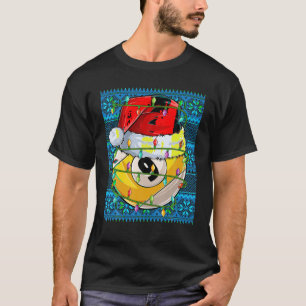 Billiard 9 Ball Christmas Lights Sweater Sports Ug