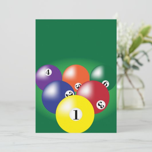 Billiard Background (Standing Front)