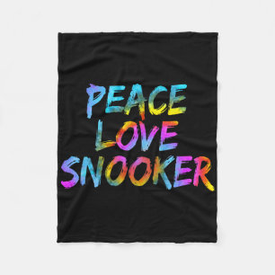Billiard Ball Billiard Table Pool Billiards Peace Fleece Blanket