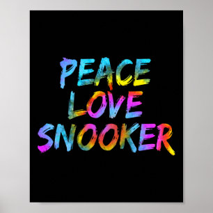 Billiard Ball Billiard Table Pool Billiards Peace Poster