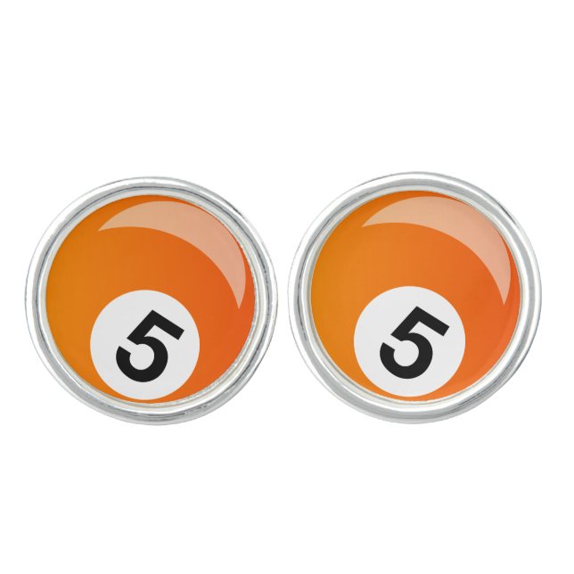 Billiard ball cufflinks (Front)