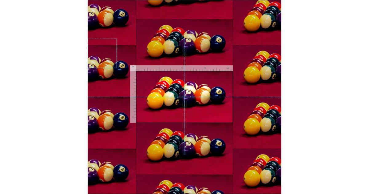 Billiard Ball Fabric Zazzle