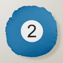 Billiard Ball Rond Cushions #2