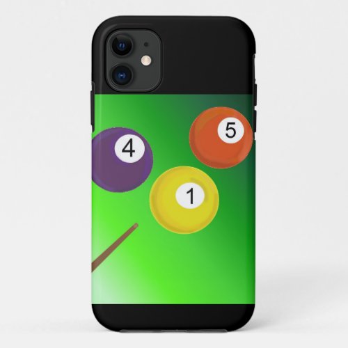 Billiard Balls iPhone 11 Case