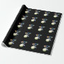 Billiard Balls Cue Snooker Pool Player Wrapping Paper