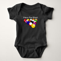 Billiard Balls Design Baby Bodysuit