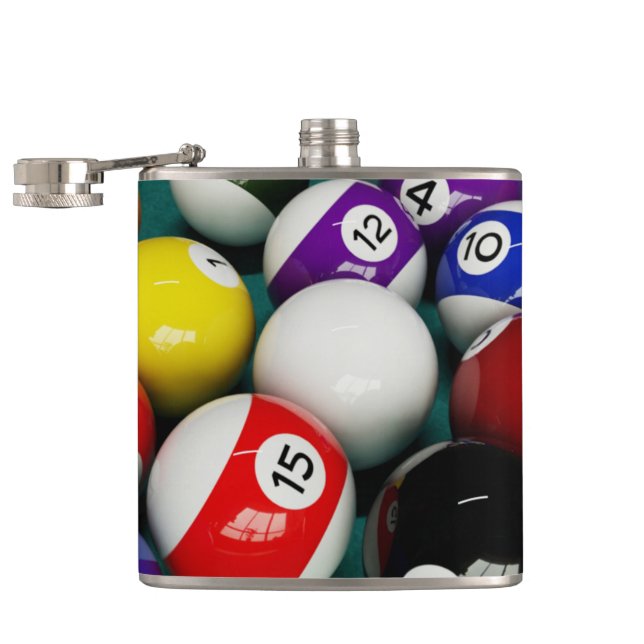 Billiard Balls Flask (Opened)