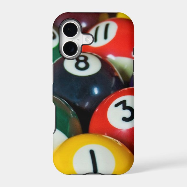 Billiard Balls Iphone Case (Back)