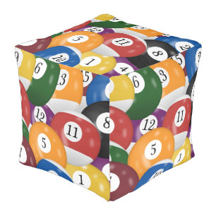Billiard Balls Pouf