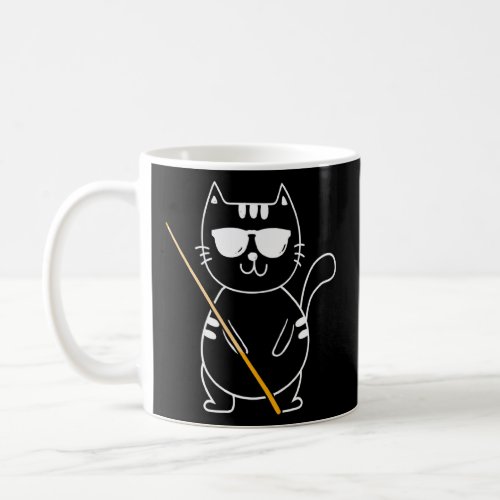 Billiard Cat  Billiard Player Billard 8 Ball Pool  Coffee Mug