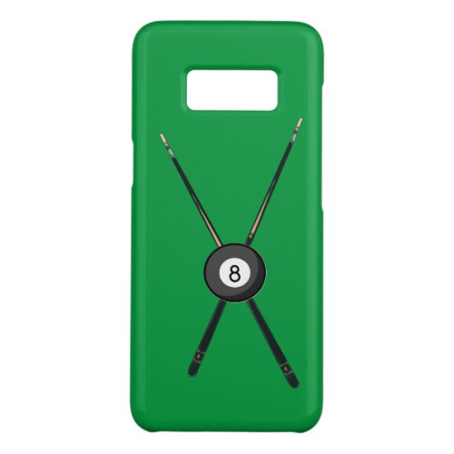 Billiard Cues and 8_Ball Case_Mate Samsung Galaxy S8 Case