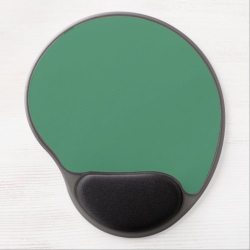 Billiard Green Plain Color for Classic Background Gel Mouse Pad