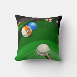 Billiard Lounge Pillow