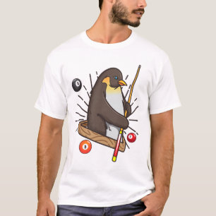 Billiard Penguin Hustler Pool Shirts Girls' Snooke