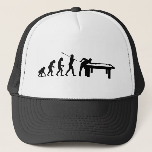 Billiard Player Trucker Hat