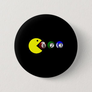 Billiard Pool Ll - Funny Billiards Player Lover Te Button