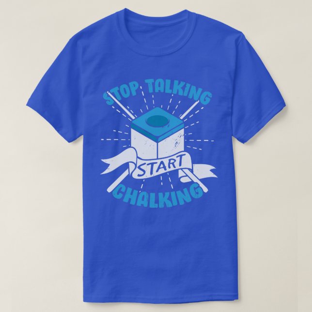 Billiard Pool Snooker Player Gift 1 T-Shirt (Design Front)
