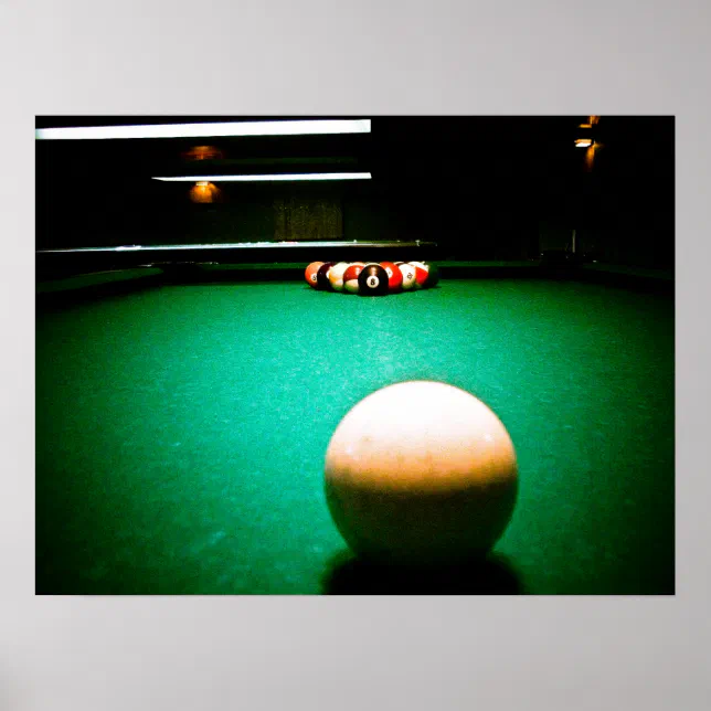 Billiards 02 Poster | Zazzle