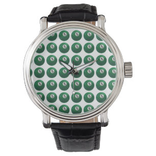 Billiards 6 Ball Pattern Watch
