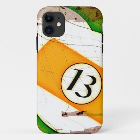 Billiards Ball Number 13 Iphone 11 Case