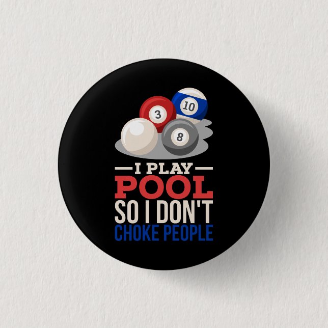 Billiards Button (Front)