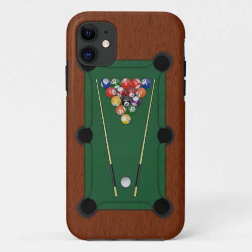 Billiards iPhone 11 Case