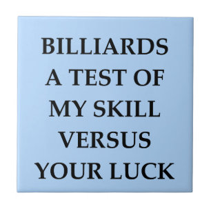 billiards ceramic tile
