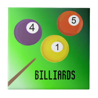 Billiards Ceramic Tile