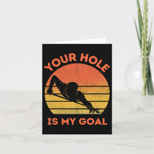 Billiards Lovers Funny Ball Pool Players Poolroom  Card