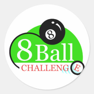 Billiards Lovers Pool Shooting Gifts Classic Round Sticker