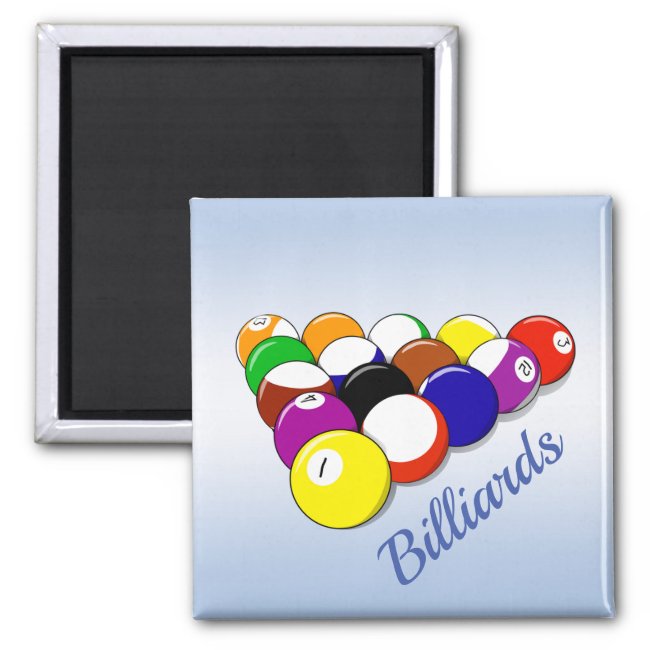 Billiards Magnet