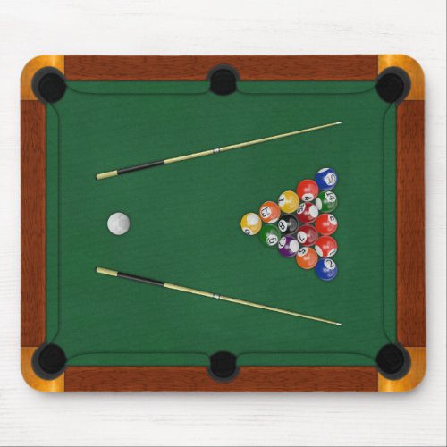 Billiards Mouse Pad