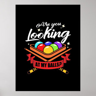 Billiards Player | Are You Looking Billard Pools Poster